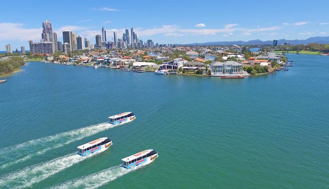 AQUADUCK City and River Tour at Gold Coast