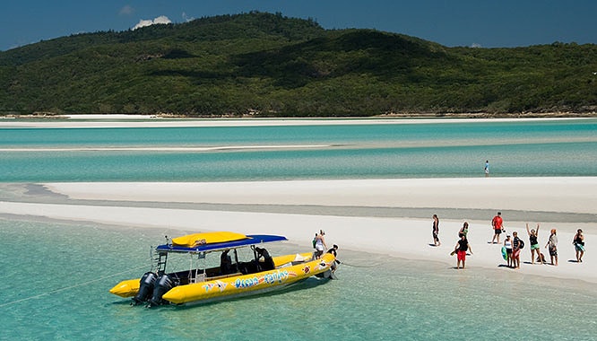 Southern Lights | Ocean Rafting Whitehaven Beach with Snorkeling & Hill Inlet image 3