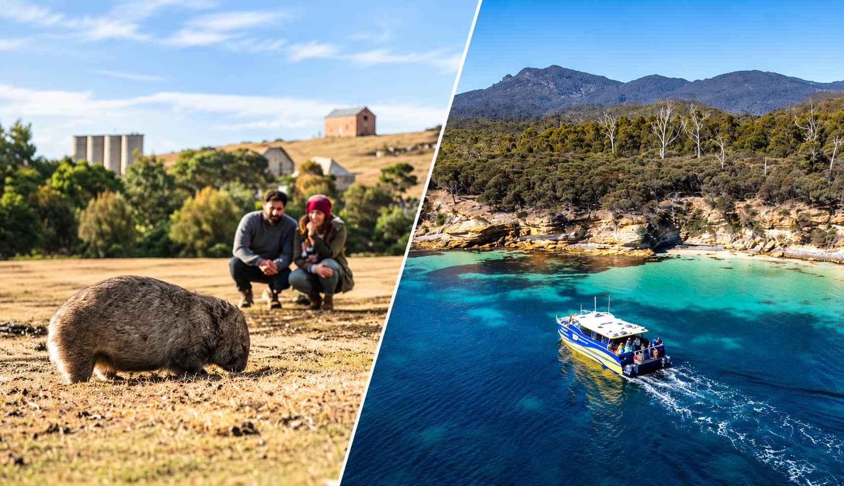 Maria Island Full Day Tour (Cruise + Walk + Lunch & Afternoon Tea)
